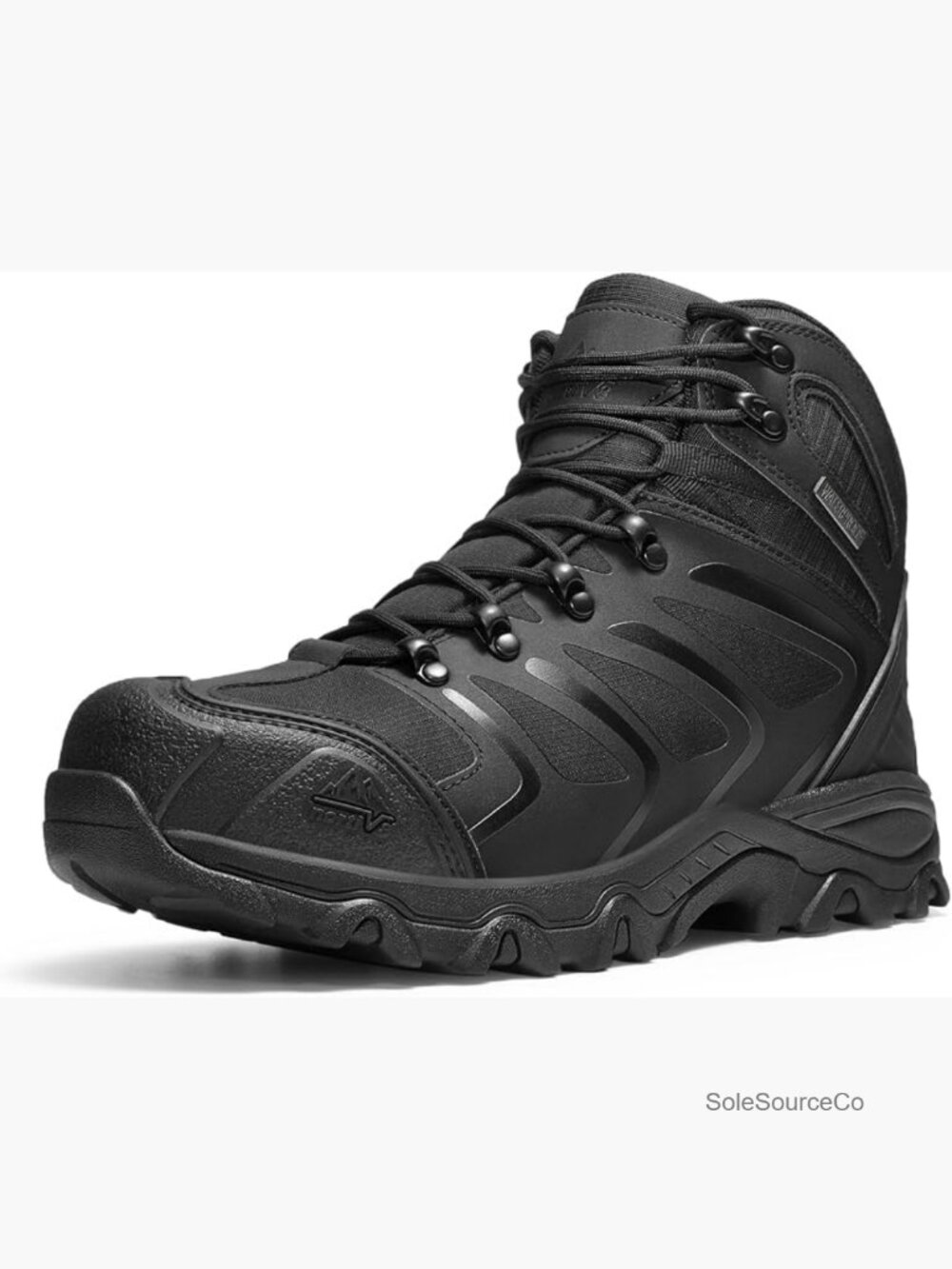 Waterproof Steel Toe Work Boots Men Lace Up Safety Construction Boots
